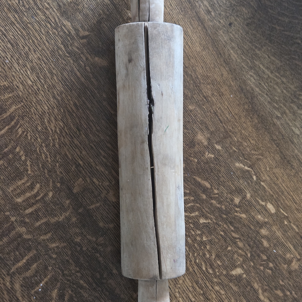 Rustic Natural Wood 16 1/2" Rolling Pin